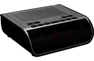 Bush SCR395 Silver Clock Radio Bush SCR395 Silver Clock Radio